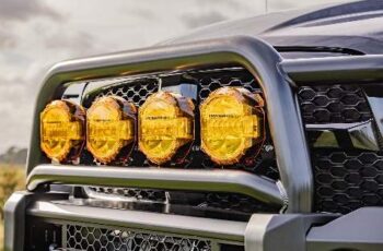 Ironman 4x4 Scope 9 Inch Amber Driving Light Covers - Fourplay 4x4 4wd Gear Adelaide - Fourplay 4x4 - Adelaide 4x4 Suspension, Bullbars, Canopies & 4WD Accessories & Installation